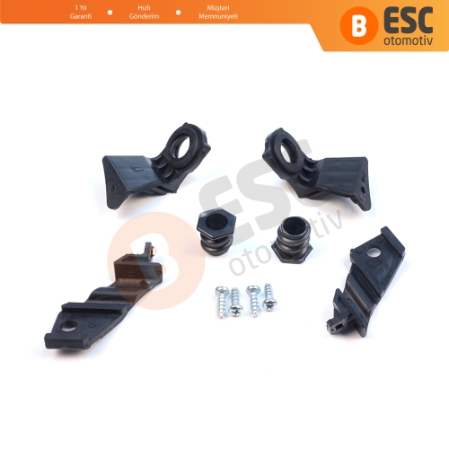 VW Jetta MK5 2005-2010 Golf MK5 2004-2009 1K0998225 1K0998226 İçin Sağ Sol Ön Far Ayak Tamir Seti