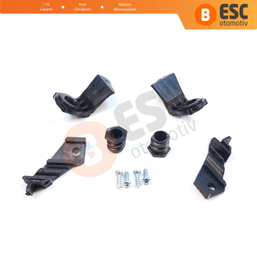 VW Jetta MK5 2005-2010 Golf MK5 2004-2009 1K0998225 1K0998226 İçin Sağ Sol Ön Far Ayak Tamir Seti