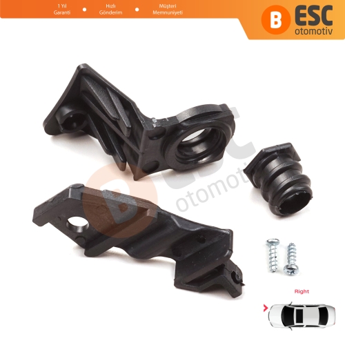 VW Jetta MK5 2005-2010 Golf MK5 2004-2009 1K0998226 İçin Sağ Ön Far Ayak Tamir Seti 