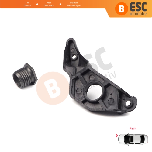 BMW 5 Serisi E60 E61 2003-2010 63126942478 İçin Sağ Ön Taraf Far Tamir Seti 