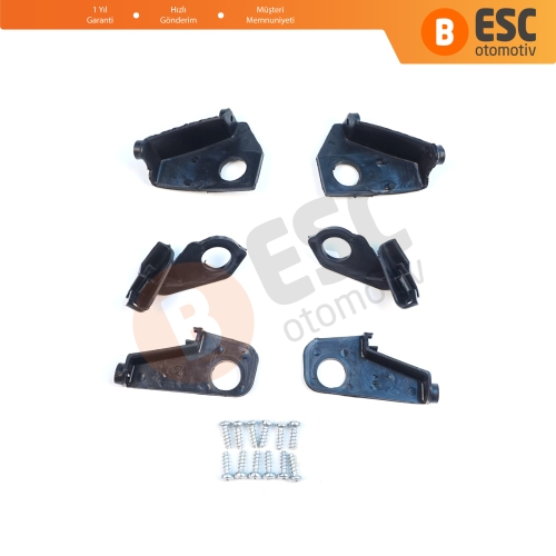 VW Golf MK6 5K AJ5 2008-2013 Convertible 517 2011-2016 5K0998225 5K0998226 İçin Sağ Sol Ön Far Ayak Tamir Seti