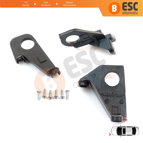 VW Golf MK6 5K 2008-2013 Convertible 517 2011-2016 5K0998225 İçin Sol Ön Far Ayak Tamir Seti 
