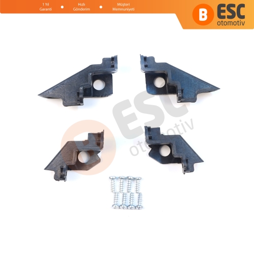 VW Polo MK5 6R 6C 61 2009-2016 6R0998226 6R0998225 İçin Sağ Sol Ön Far Ayak Tamir Seti