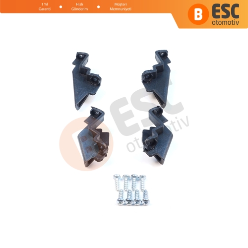 VW Polo MK5 6R 6C 61 2009-2016 6R0998226 6R0998225 İçin Sağ Sol Ön Far Ayak Tamir Seti