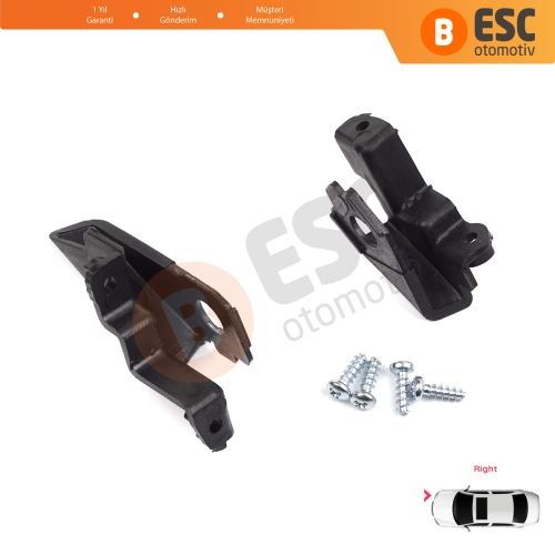 VW Polo MK5 6R 6C 61 2009-2016 6R0998226 İçin Sağ Ön Far Ayak Tamir Seti 