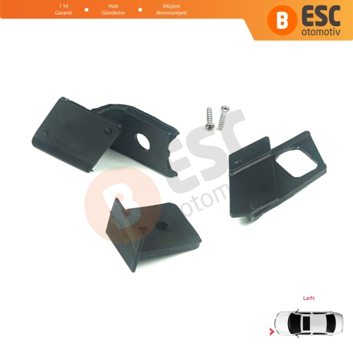 BMW 3 Series E90 E91 E92 E93 63116942725 İçin Sol Ön Far Ayak Tamir Seti