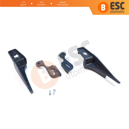 Ford Fiesta MK6 CB1 CCN B299 B409 2008-2013 8A6113W030 8A6113W030 İçin Sağ Sol Ön Far Ayak Tamir Seti