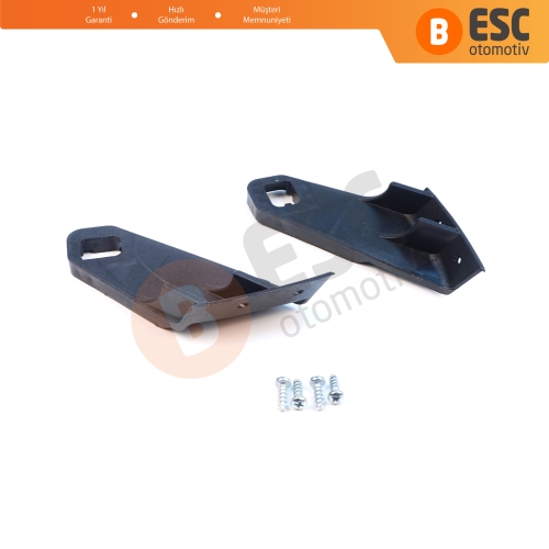 Audi A3 MK2 8P 2008-2013 Makyajlı Kasa 8P0998121A 8P0998122A İçin Sağ Sol Ön Far Ayak Tamir Seti