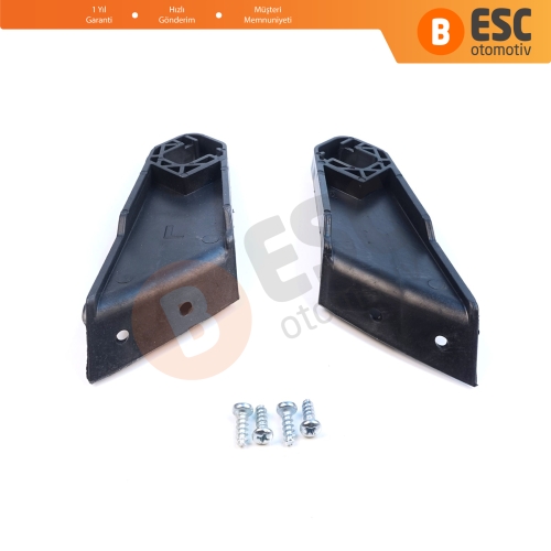 Audi A3 MK2 8P 2008-2013 Makyajlı Kasa 8P0998121A 8P0998122A İçin Sağ Sol Ön Far Ayak Tamir Seti