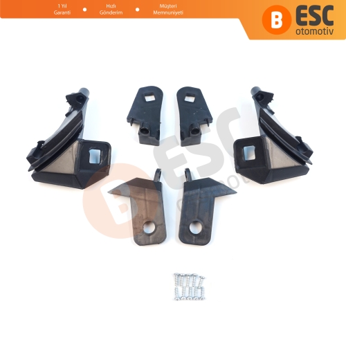 Fiat Doblo MK2 263 2010-2014 Makyajsız Kasa 51810671 51810672 İçin Sağ Sol Ön Far Ayak Tamir Seti