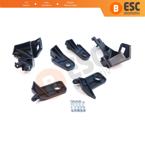 Fiat Doblo MK2 263 2010-2014 Makyajsız Kasa 51810671 51810672 İçin Sağ Sol Ön Far Ayak Tamir Seti