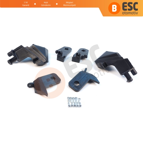 Fiat Doblo MK2 263 2010-2014 Makyajsız Kasa 51810671 51810672 İçin Sağ Sol Ön Far Ayak Tamir Seti