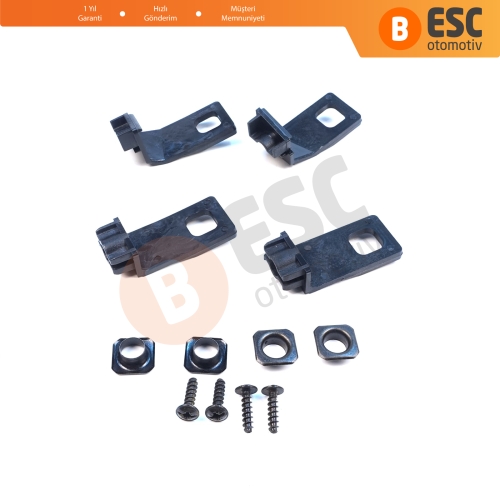 VW Golf MK4 A4 1J HB Sedan Estate 1997-2006 1J0998225 1J0998226 İçin Sağ Sol Ön Far Ayak Tamir Seti