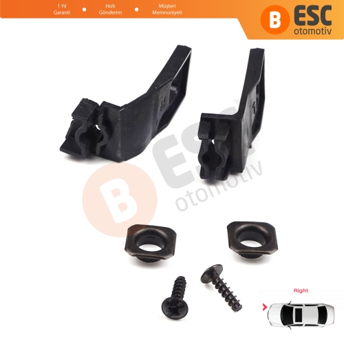 VW Golf MK4 A4 1J HB Sedan Estate 1997-2006 1J0998226 İçin Sağ Ön Far Ayak Tamir Seti