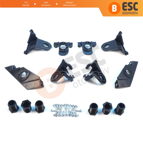 VW Passat 3C B7 362 365 2011-2014 3AA998225 3AA998226 İçin Sağ Sol Ön Far Ayak Tamir Seti