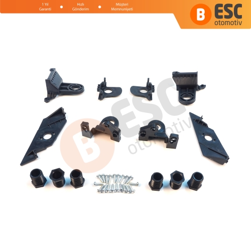 VW Passat 3C B7 362 365 2011-2014 3AA998225 3AA998226 İçin Sağ Sol Ön Far Ayak Tamir Seti