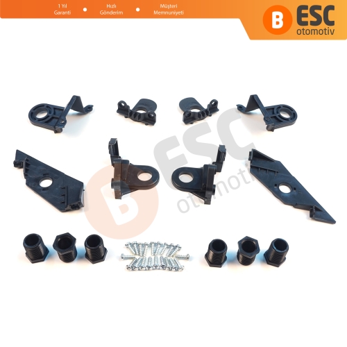 VW Passat 3C B7 362 365 2011-2014 3AA998225 3AA998226 İçin Sağ Sol Ön Far Ayak Tamir Seti