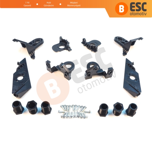 VW Passat 3C B7 362 365 2011-2014 3AA998225 3AA998226 İçin Sağ Sol Ön Far Ayak Tamir Seti