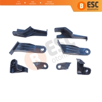 Toyota Corolla MK11 4-Kapı Sedan 2014-2016 8115002E60 8111002E60 İçin Sağ Sol Ön Far Ayak Tamir Seti