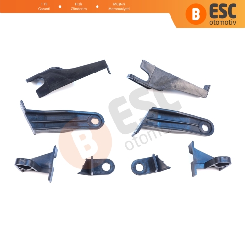 Toyota Corolla MK11 4-Kapı Sedan 2014-2016 8115002E60 8111002E60 İçin Sağ Sol Ön Far Ayak Tamir Seti