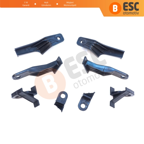 Toyota Corolla MK11 4-Kapı Sedan 2014-2016 8115002E60 8111002E60 İçin Sağ Sol Ön Far Ayak Tamir Seti