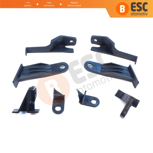 Toyota Corolla MK11 4-Kapı Sedan 2014-2016 8115002E60 8111002E60 İçin Sağ Sol Ön Far Ayak Tamir Seti