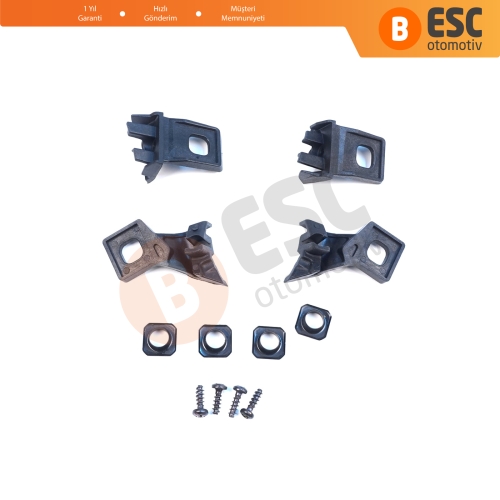 VW Polo MK3 MK4 6N 9N 1994-2008 6Q0998225 6Q0998226 İçin Sağ Sol Ön Far Ayak Tamir Seti