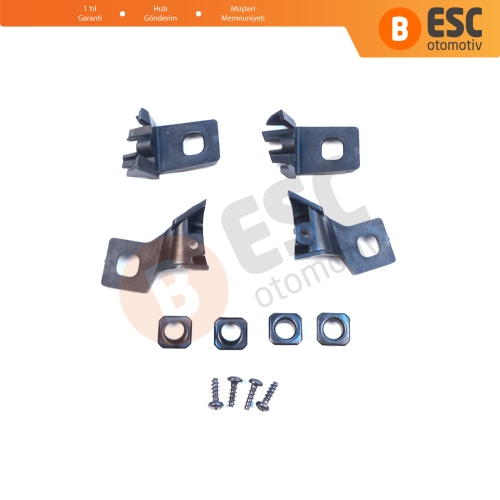 VW Polo MK3 MK4 6N 9N 1994-2008 6Q0998225 6Q0998226 İçin Sağ Sol Ön Far Ayak Tamir Seti