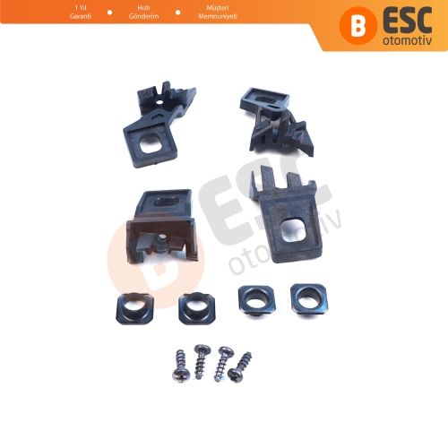 VW Polo MK3 MK4 6N 9N 1994-2008 6Q0998225 6Q0998226 İçin Sağ Sol Ön Far Ayak Tamir Seti