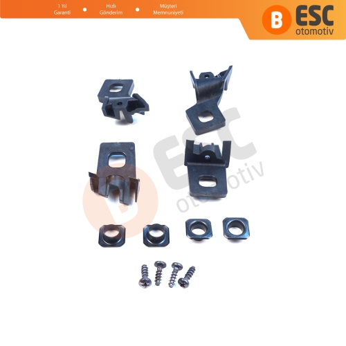 VW Polo MK3 MK4 6N 9N 1994-2008 6Q0998225 6Q0998226 İçin Sağ Sol Ön Far Ayak Tamir Seti