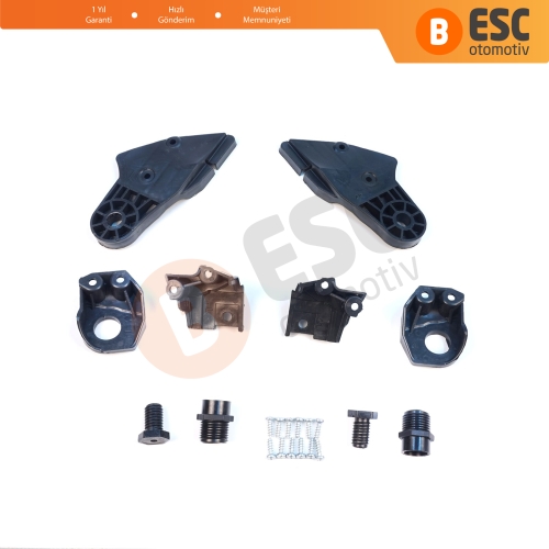 Mercedes C Class W204 S204 C204 2007-2014 CL203 A2048201114 A2048201214 İçin Sağ Sol Ön Far Ayak Tamir Seti