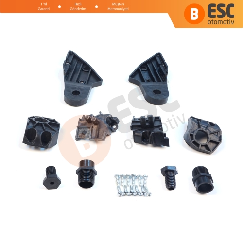 Mercedes C Class W204 S204 C204 2007-2014 CL203 A2048201114 A2048201214 İçin Sağ Sol Ön Far Ayak Tamir Seti