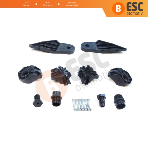 Mercedes C Class W204 S204 C204 2007-2014 CL203 A2048201114 A2048201214 İçin Sağ Sol Ön Far Ayak Tamir Seti