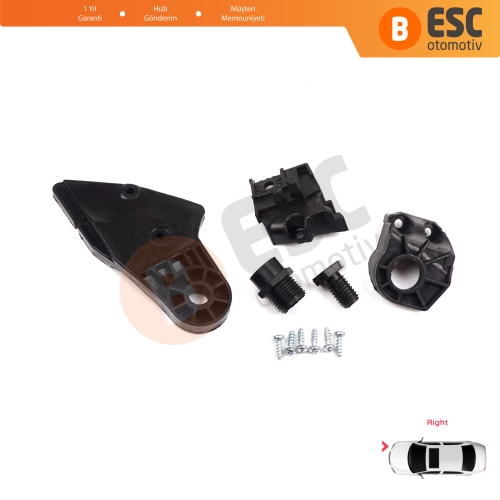 Mercedes C Class W204 S204 C204 2007-2014 CL203 A2048201214 İçin Sağ Ön Far Ayak Tamir Seti