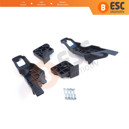 Peugeot 301 2012-2017 Makyajsız Kasa 9675139480 9675138980 İçin Sağ Sol Ön Far Ayak Tamir Seti