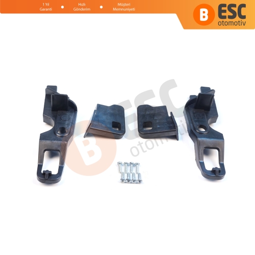 Peugeot 301 2012-2017 Makyajsız Kasa 9675139480 9675138980 İçin Sağ Sol Ön Far Ayak Tamir Seti