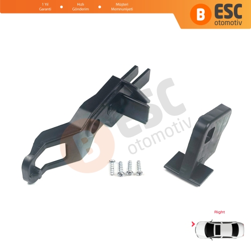 Peugeot 301 2012-2017 Makyajsız Kasa 9675138980 İçin Sağ Ön Far Ayak Tamir Seti 