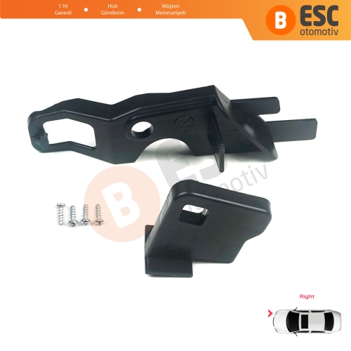 Peugeot 301 2012-2017 Makyajsız Kasa 9675138980 İçin Sağ Ön Far Ayak Tamir Seti 