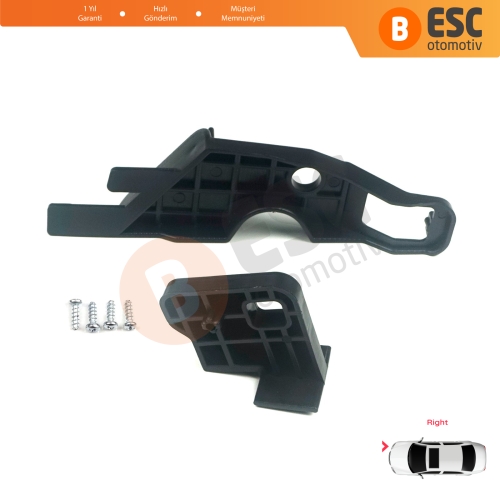 Peugeot 301 2012-2017 Makyajsız Kasa 9675138980 İçin Sağ Ön Far Ayak Tamir Seti 