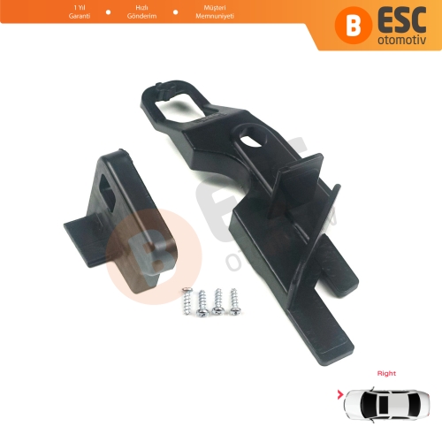 Peugeot 301 2012-2017 Makyajsız Kasa 9675138980 İçin Sağ Ön Far Ayak Tamir Seti 
