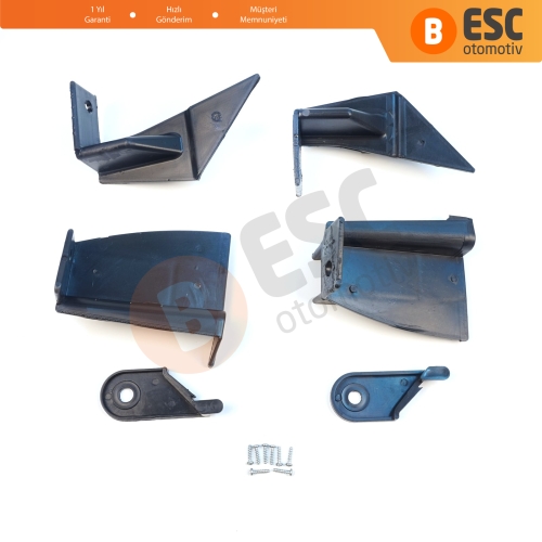 Dacia Lodgy Dokker 2012-On 260607950R 260102414R İçin Sağ Sol Ön Far Ayak Tamir Seti