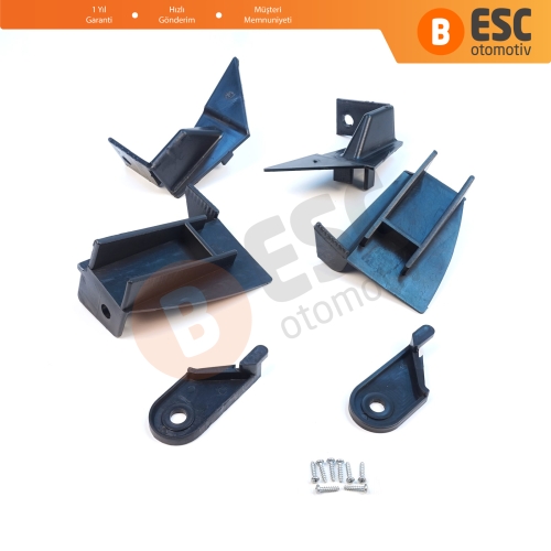 Dacia Lodgy Dokker 2012-On 260607950R 260102414R İçin Sağ Sol Ön Far Ayak Tamir Seti