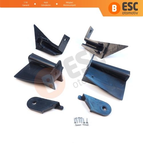 Dacia Lodgy Dokker 2012-On 260607950R 260102414R İçin Sağ Sol Ön Far Ayak Tamir Seti