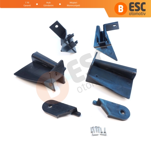 Dacia Lodgy Dokker 2012-On 260607950R 260102414R İçin Sağ Sol Ön Far Ayak Tamir Seti