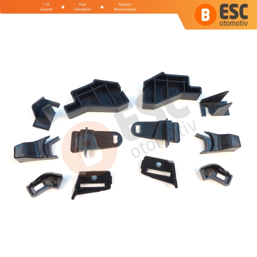 Nissan Qashqai MK2 J11 2013-2021 260604EH0A 260104EH0A İçin Sağ Sol Ön Far Ayak Tamir Seti