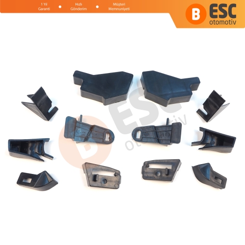 Nissan Qashqai MK2 J11 2013-2021 260604EH0A 260104EH0A İçin Sağ Sol Ön Far Ayak Tamir Seti