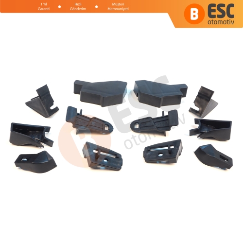 Nissan Qashqai MK2 J11 2013-2021 260604EH0A 260104EH0A İçin Sağ Sol Ön Far Ayak Tamir Seti