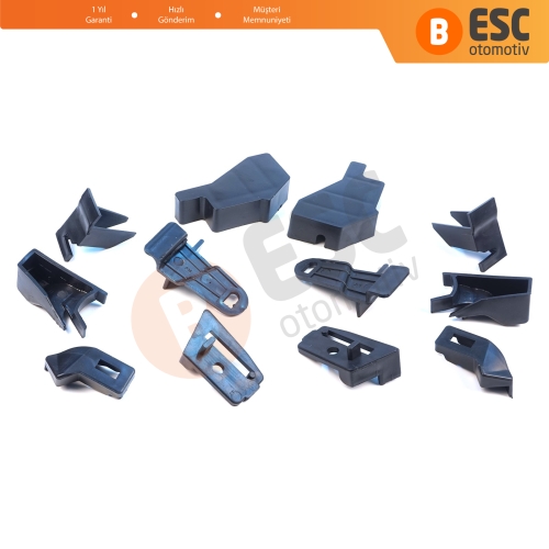 Nissan Qashqai MK2 J11 2013-2021 260604EH0A 260104EH0A İçin Sağ Sol Ön Far Ayak Tamir Seti