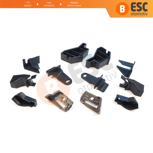 Nissan Qashqai MK2 J11 2013-2021 260604EH0A 260104EH0A İçin Sağ Sol Ön Far Ayak Tamir Seti