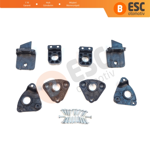 VW Caddy MK3 2K 2C Touran MK1 1T3 2010-2015 2K5998225 2K5998226 İçin Sağ Sol Ön Far Ayak Tamir Seti